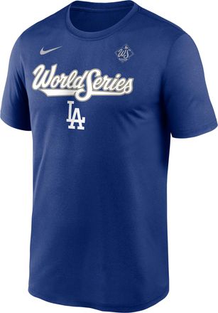 Nike Los Angeles Dodgers 2025 World Series Participant Legend Nike Mens Dri-FIT MLB T-Shirt in Blue | NKGK4EWLDW-8YR