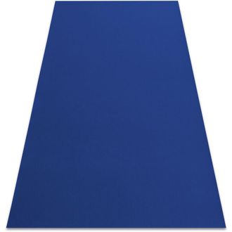 RugsX Rugsx - Alfombra Con Refuerzo De Goma Rumba 1349 Un Solo Color Cobalto Blue 200x500 Cm