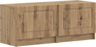 vidaXL Mueble De Tv Roble Artisan Madera De Ingenier&iacute;a Vidaxl