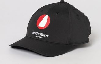 Murphy & Nye Cappello da baseball in tessuto tecnico con logo ricamato e visiera