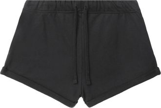 Iro Emmy organic-cotton mini shorts - women - Cotton - L - Black