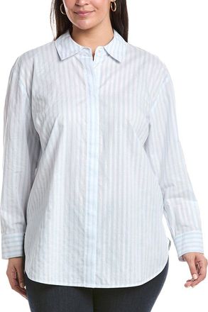 Anne Klein Plus Drop Shoulder Shirt