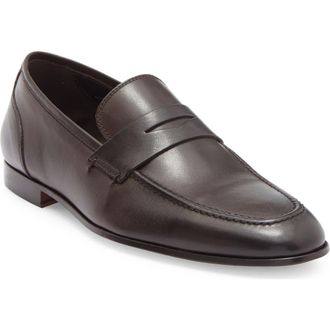 To Boot New York Deville Leather Penny Loafer in Soft Crust Tmoro at Nordstrom Rack, Size 13