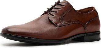 Florsheim Zaffiro Plain Toe Oxford Mens Shoes Cognac : 10.5 W (3E), Leather