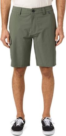 O'Neill TRVLR Hybrid Cargo Shorts in Dark Olive at Nordstrom, Size 30