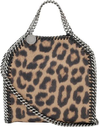 Stella McCartney Leopard Print Falabella Mini Tote
