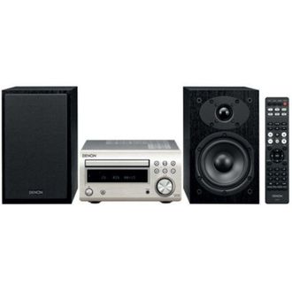 Denon Equipo Hifi Con Cd 60w Dm-41 Silver + Black Bluetooth No Us