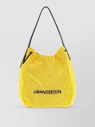 J.W.Anderson small beaded bucket bag