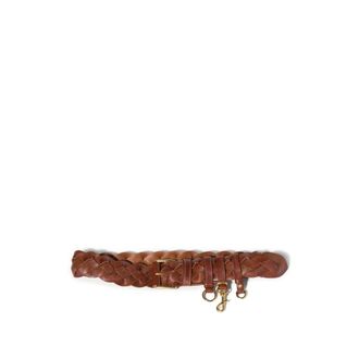 Miu Miu Braided Leather Belt