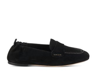 AGL Womens Mara Pure Shoes In Black Suede