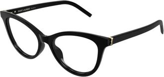 Saint Laurent SL M164 Eyeglasses - Dames - Brillen - Zwart - 53 MM - Accessoires