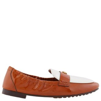 Tory Burch Ladies Patent Leather Logo Ballet Loafers, Brand Size 6
