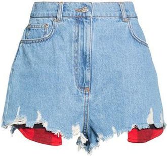 Moschino BOTTOMWEAR - Denim shorts on YOOX.COM