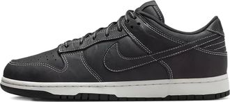 Nike Dunk Low sneakers met stikseldetail - Zwart