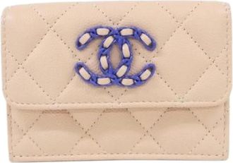 Chanel Pre-owned Wallets, female, Pink, Size: ONE SIZE Pre-owned Vintage Wallet