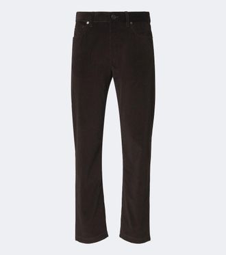 Ermenegildo Zegna Pantalones rectos Roccia de pana