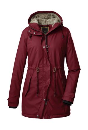 G.I.G.A. DX by killtec Parka GW 53 WMN JCKT, Damen, Gr. 34, rot, 100% Polyester, G.I.G.A. DX BY KILLTEC, Jacken Parka
