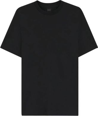 HUGO BOSS Thompson T-shirt met korte mouwen - Heren - T-shirts - Zwart - S - Tops