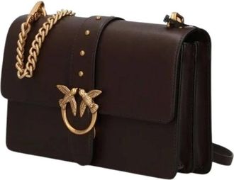 Pinko Pinko, Tassen, Dames, Bruin, ONE Size, Cross Body Bags