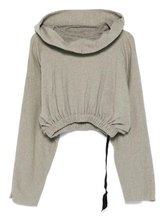 Rick Owens Hoodie met trekkoord - Grijs