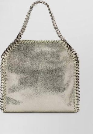 Stella McCartney falabella mini tote bag chain detail