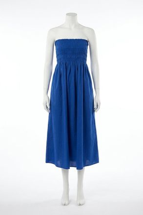 Z Supply Cornelia Poplin Maxi Dress In Nautical