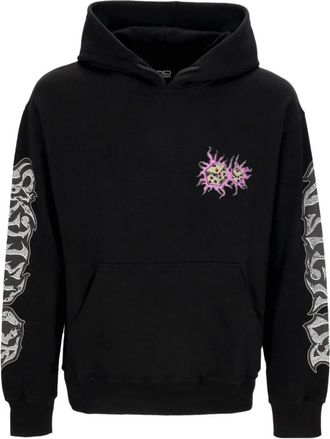 PROPAGANDA Zwarte Lichtgewicht Hoodie met Kangoeroezak - Heren - Hoodies - Zwart - XL - Katoen - Hoodies & sweatvesten