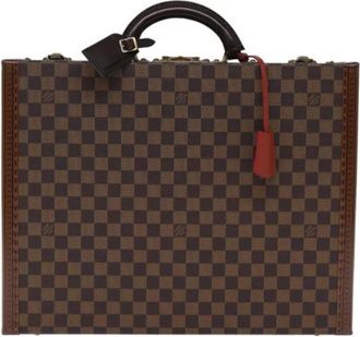 Louis Vuitton Pre-owned Vintage Handtas - Dames - Vintage Handtas - Bruin - ONE Size - Vintage