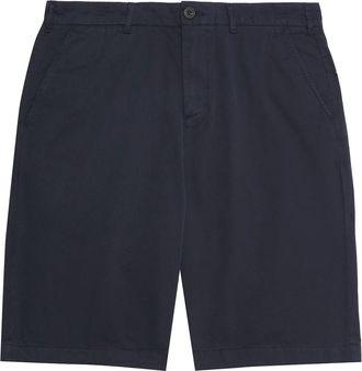 Lyle & Scott Golf Stretch Chino Shorts - Heren - Korte Broeken - Blauw - W34 - Katoen - Korte Broeken