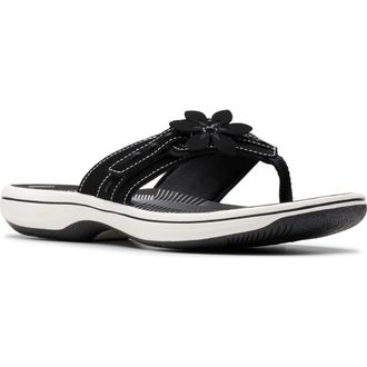 Clarks Breeze Opal Sandal in Black at Nordstrom Rack, Size 9