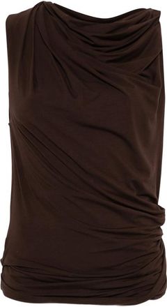 Entire studios Draped Sleeveless Top