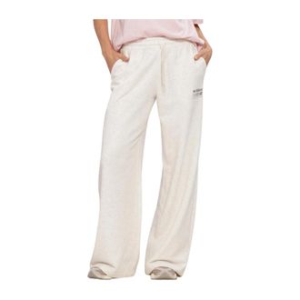New Balance Fitness, Dames, Wit, XL, Katoen, Trackside French Terry Pant