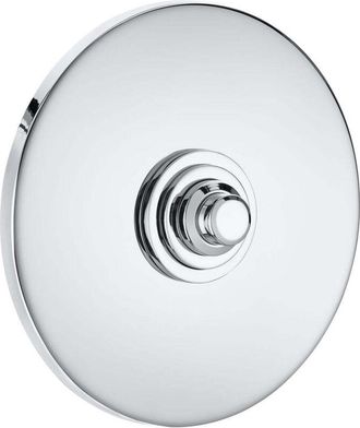 Roca Roca - A5a9777c00 Aqua Aqualine - Fluxor Empotrable Para Inodoro De Doble Descarga 6/3l Cromo - Ref: A5a9777c00