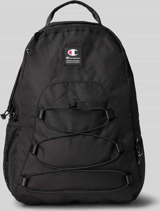 Champion Rucksack mit Label-Patch in Black, Größe 1