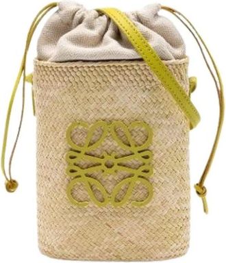 Loewe Pre-owned Bucket Bag - Dames - Vintage Tas - Groen - ONE Size - Leer - Vintage