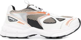 Axel Arigato White Marathon Runner Leather Mesh Trainers