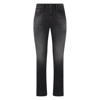 Diesel Slim-fit Jeans, male, Gray, Size: W32 Gray denim jeans with a slim fit