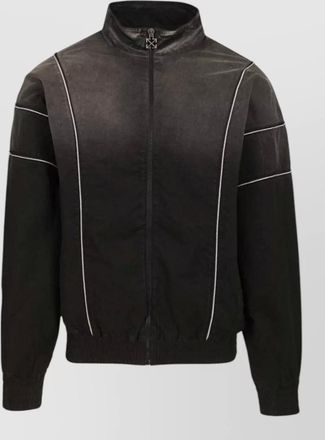 Off-white gd gab track jacket high collar