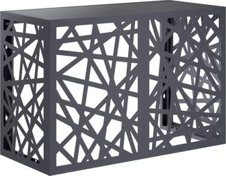 vidaXL Funda Para Aire Acondicionado Gris Antracita 90 X 40 X 60 Cm Vidaxl