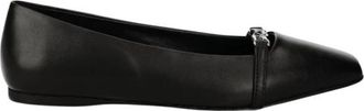 Karl Lagerfeld Konnie Ballerinas - Dames - Ballerinas - Zwart - 36 EU - Leer - Schoenen