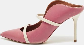 Malone Souliers Pink Leather Maureen Mules
