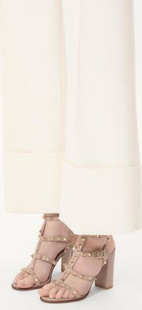 Valentino Garavani Sandalo Rockstud Con Cinturini 90Mm Donna POUDRE 34.5