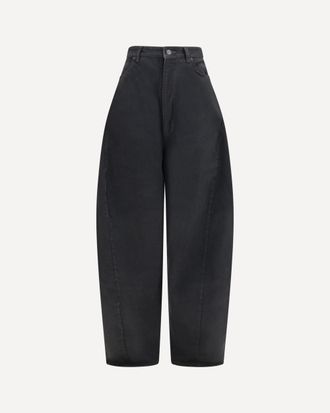 Balenciaga High-waisted twisted-seam Pants Female 26