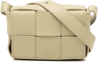 Bottega Veneta Pre-owned Bottega Veneta Candy Nappa Intrecciato Cassette Crossbody BGIY11HZAPHMVYSC