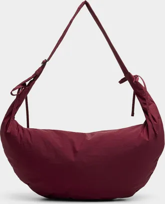 Le 31 Mens Crisp fabric large half-moon shoulder bag Imported from Seoul