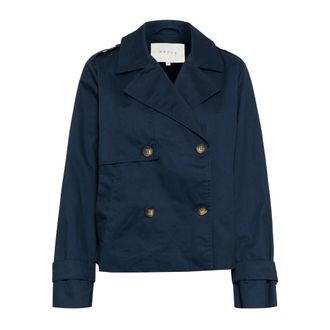Kaffe Midnight Marine Jacket - female - Kaffe - Light Jackets - Blue - L - Jackets