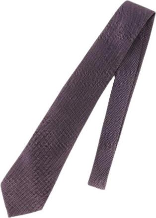 Louis Vuitton Pre-owned Vintage Cravat - Heren - Vintage Accessoires - Paars - ONE Size - Katoen - Vintage