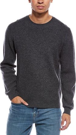 Brodie Moss Stitch Wool & Cashmere-Blend Crewneck Sweater