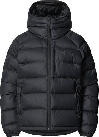 Hagl&ouml;fs Rosson Down Hood Daunenjacke f&uuml;r Damen | schwarz