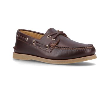 Sperry Top-Sider Authentieke Gold Cup Leren Heren Bruine Standaard Bootsschoenen